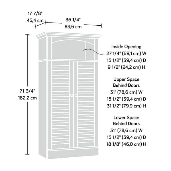 Sauder Harbor View Storage Cabinet