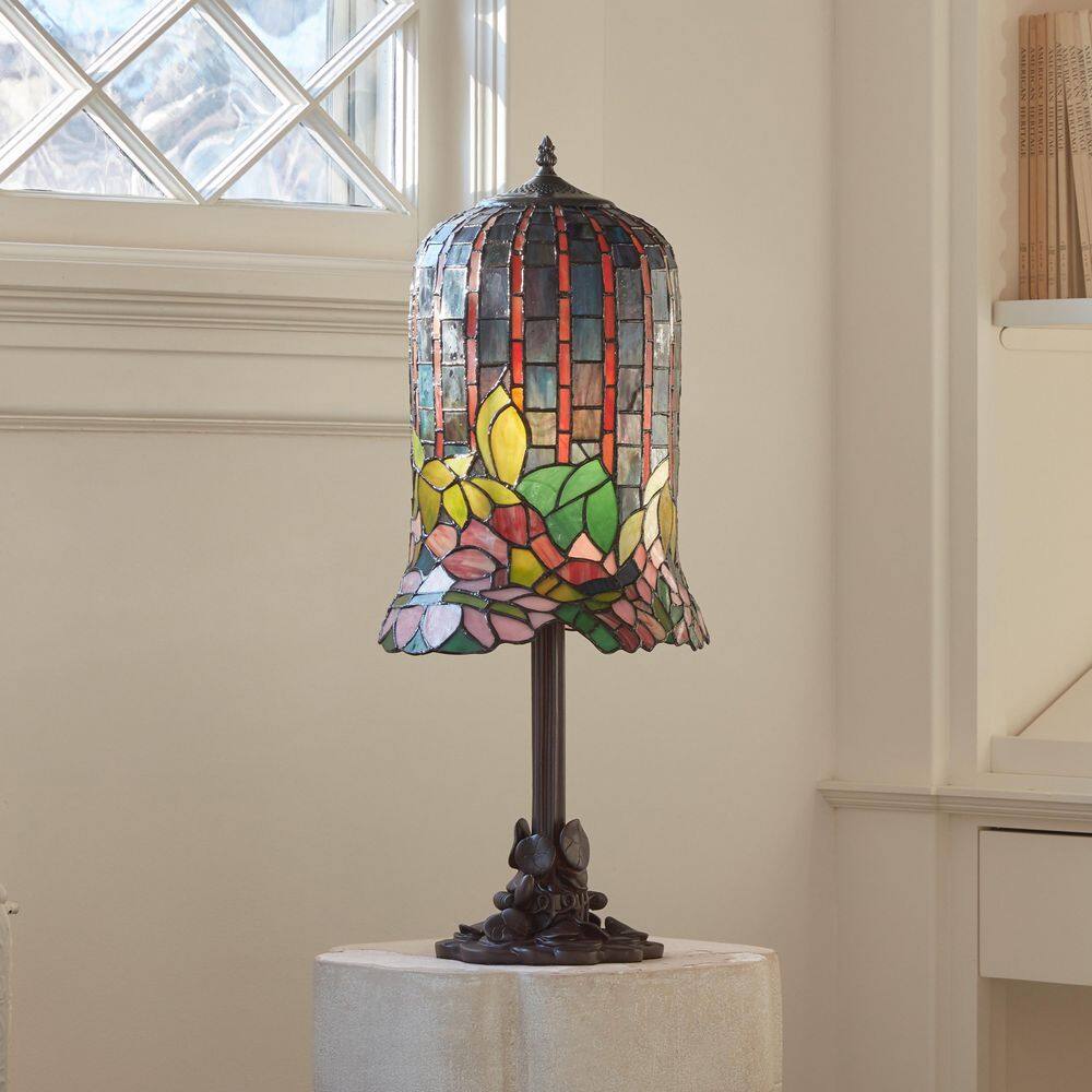 River of Goods Ambrose 26 in. Antique Bronze and Multi-Colored