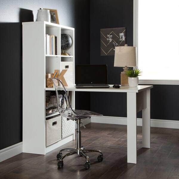 South Shore Annexe 2-in-1 Piece Pure White Office Suite