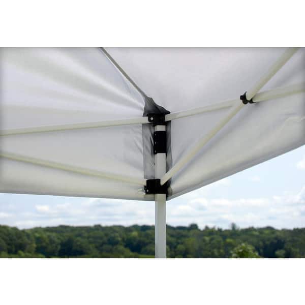 Quik Shade C200 10 ft. x 20 ft. White Straight Leg Commercial