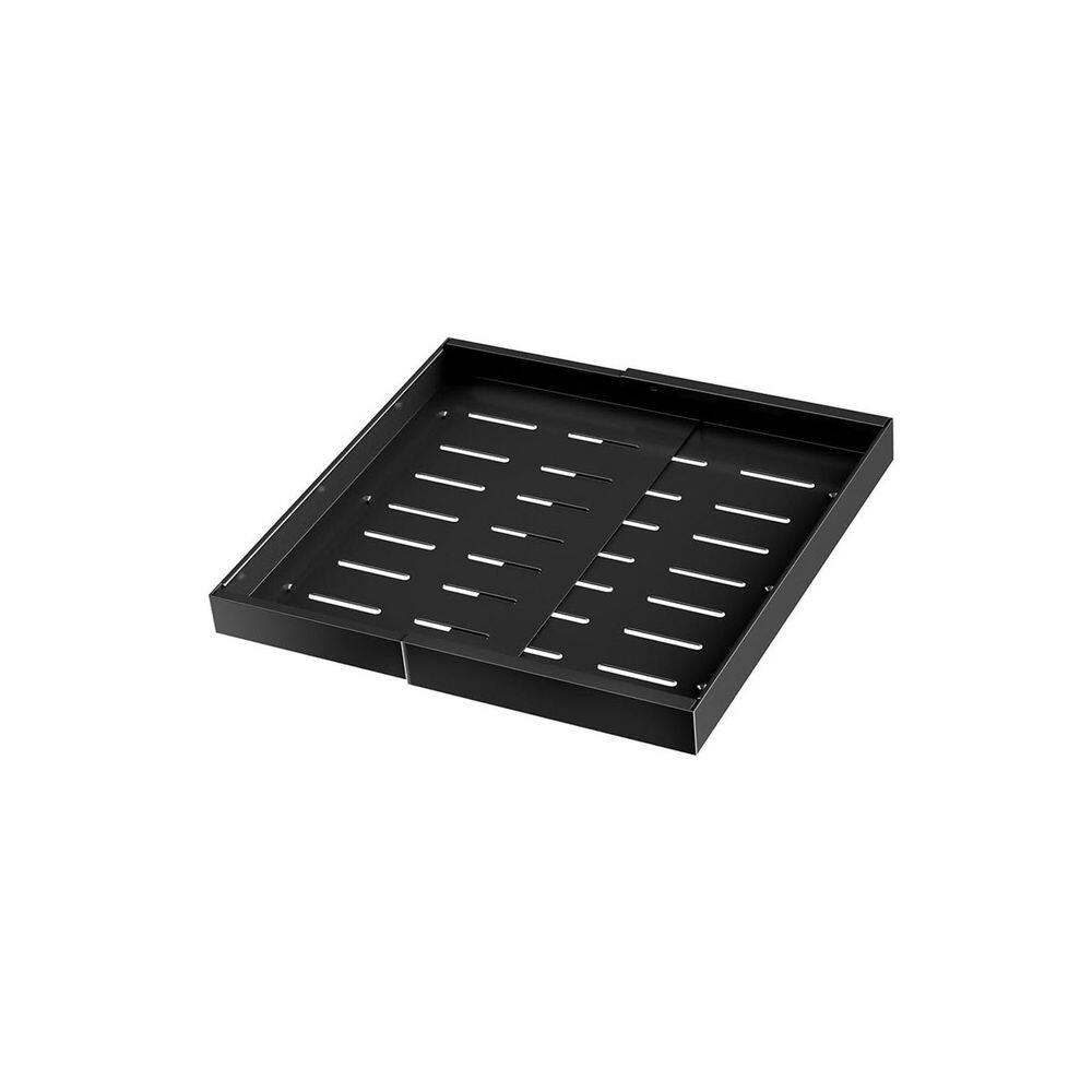 "21"" 4 Pack Expandable Pull Out Cabinet Organizer, 3 Slide Rails Sliding Drawer for Kitchen Cabinet Organizer (Black)" price history on PriceWatchPro