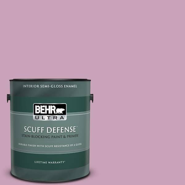 BEHR ULTRA 1 gal. #690D-4 Taste of Berry Extra Durable Semi-Gloss Enamel Interior Paint & Primer