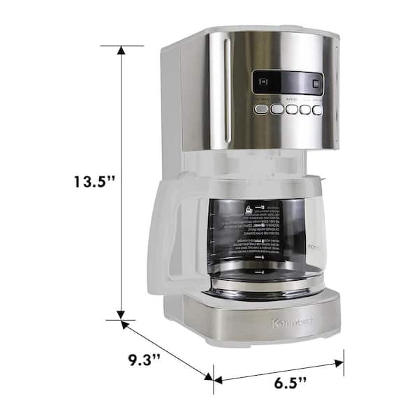 Commercial Chef 5-Cup Drip Coffee Maker, White