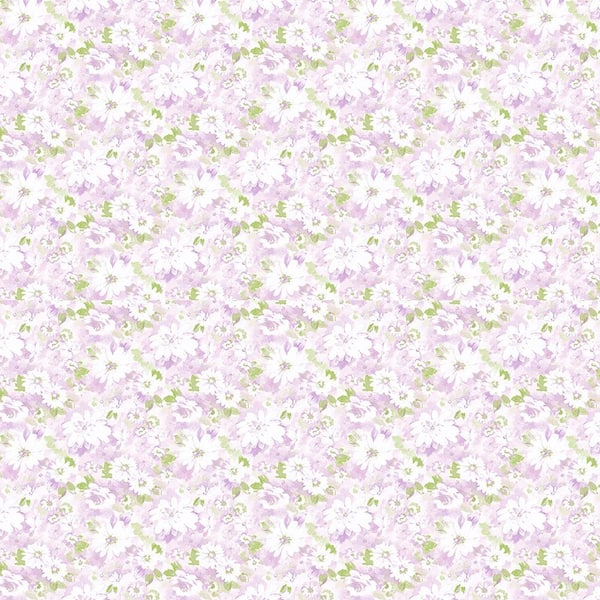 Daisy Chain Vinyl Strippable Roll Wallpaper (Covers 56 sq. ft.)