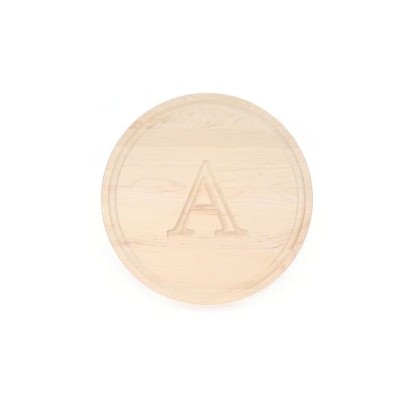 BigWood Boards Round Maple Cheese Board A