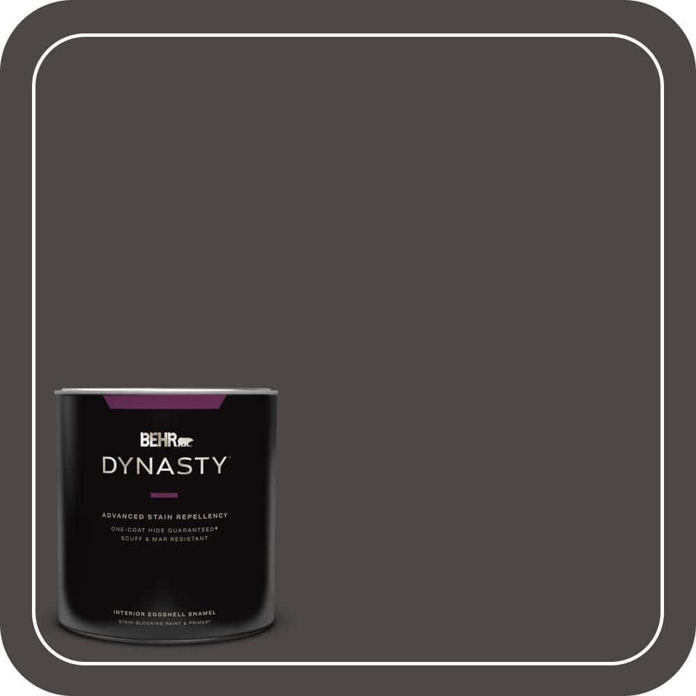 1 qt. Home Decorators Collection #HDC-CL-14A Warm Onyx Eggshell Enamel Interior Stain-Blocking Paint & Primer price history on PriceWatchPro