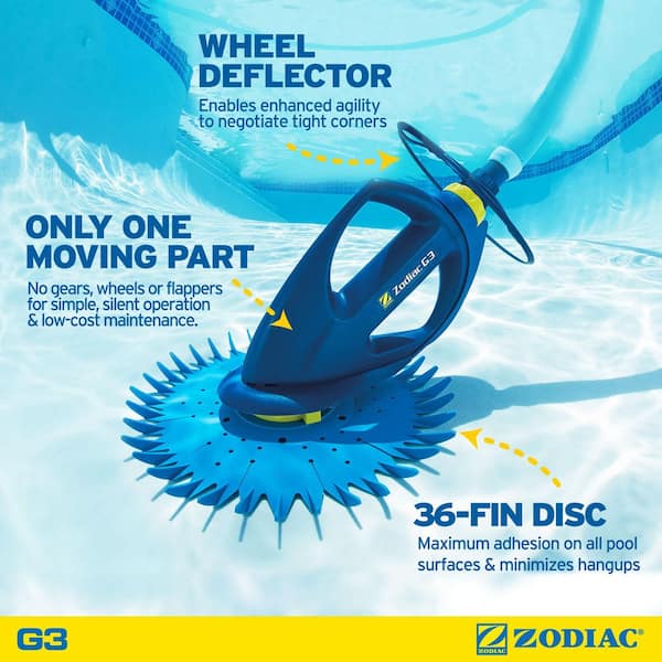 G3 Suction In-ground Pool Vacuum
