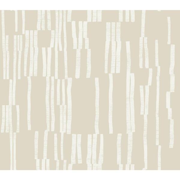 Koso Linen Beige Premium Peel and Stick Wallpaper