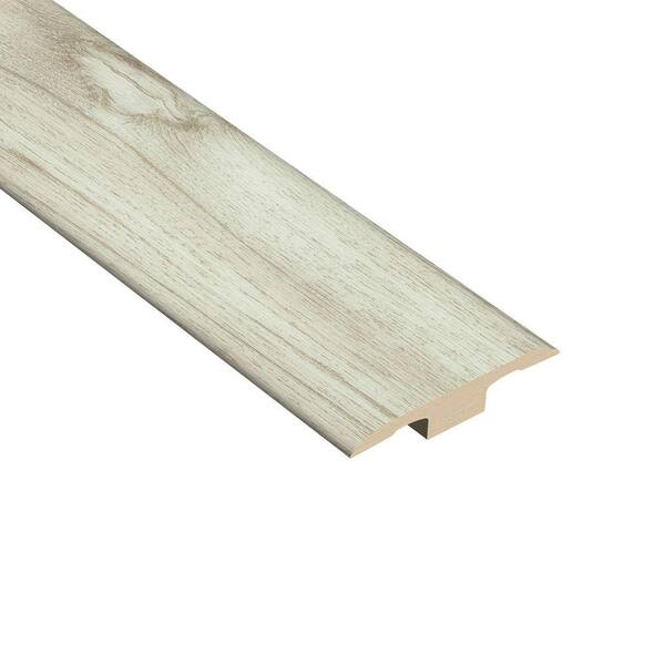 Unbranded Hickory Sand 1/4 in. Thick x 1-3/8 in. Wide x 94-1/2 in. Length Vinyl T-Molding