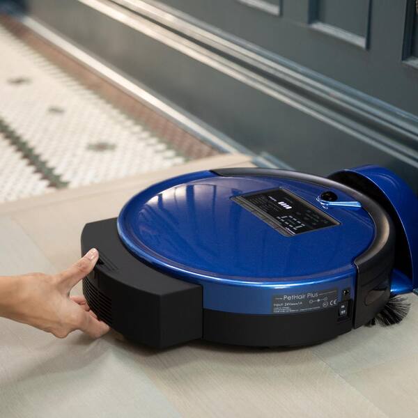 bObsweep - PetHair Plus Robotic Vacuum Cleaner and Mop, Cobalt