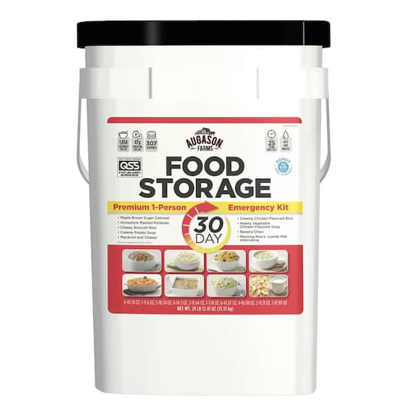 Long-Term Food Storage for Emergencies - Over 2000 Calories/Day