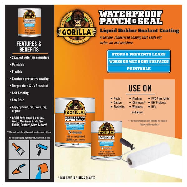 Gorilla Waterproof Patch and Seal Spray New Product Review