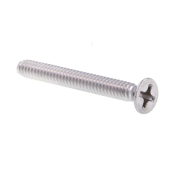 Prime-Line #6-32 x 1-1/4 in. Phillips Drive Flat Head Machine Screws (25-Pack)