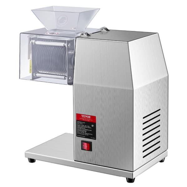 VEVOR Meat Cutter Machine, 850W Meat Slicer, 551 lbs. /h Commercial Meat Cutting Machine Stainless Steel, 5 mm Thickness