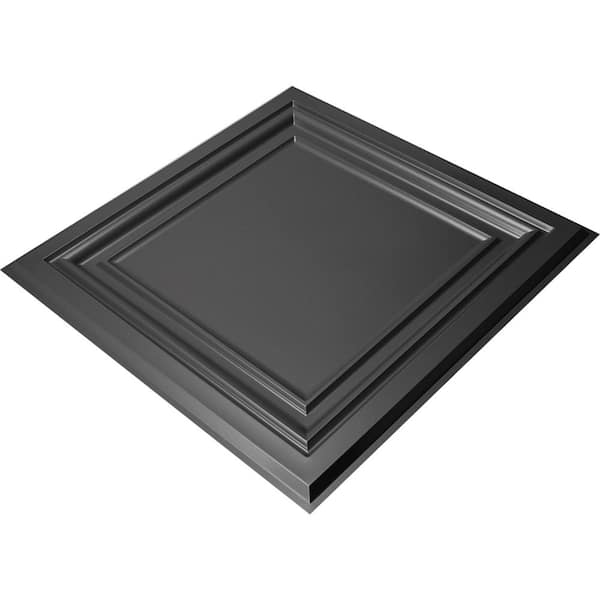 Savannah PVC 2x2 Foot Glue-Up Ceiling Tiles - 10-Piece Set Covers 40 Sq ...