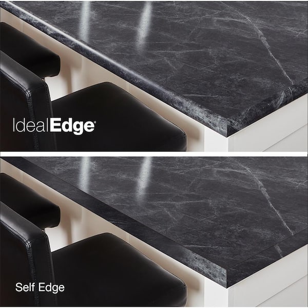 FORMICA Custom Edge Basalt Slate Matte Waterfall Edge 036902058F080PK - The Home Depot