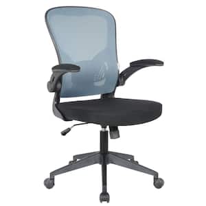 Newton Mesh Adjustable Height Ergonomic Office Chair in Grey with Adjustable Arms