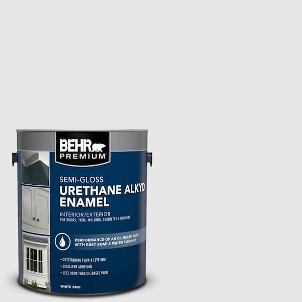 BEHR PREMIUM 1 gal. PRW09 Nimbus Cloud Urethane Alkyd SemiGloss