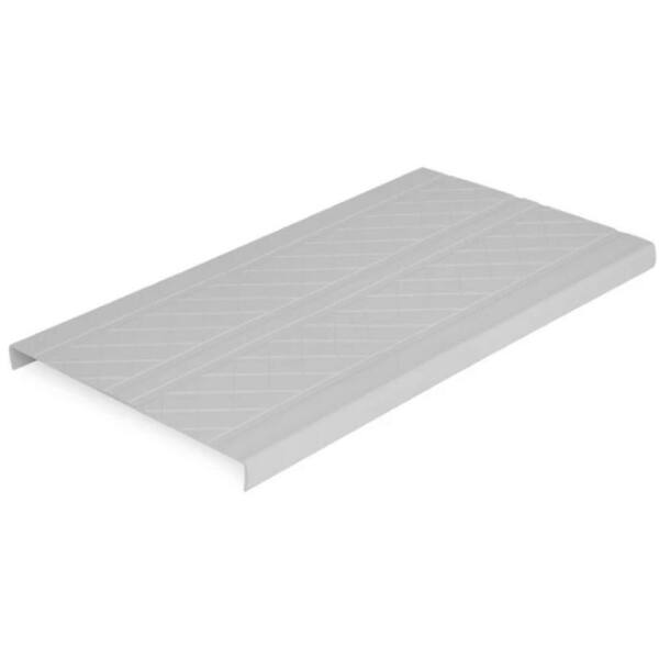 Deck-Top 1/2 in. x 5.69 in. x 8 ft. Driftwood Grey PVC Decking Board Covers (10-Pack)