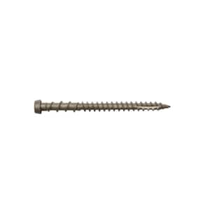 2-1/2 in. #10 Torx Flat Undercut Rocky Harbor Color-Match Deck Screws 350-Count/Box