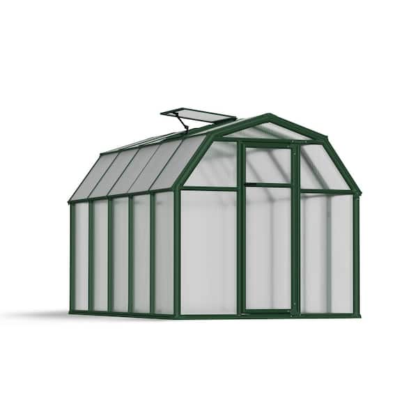CANOPIA by PALRAM Eco-Grow 6 ft. x 10 ft. Green/Diffused DIY Greenhouse Kit