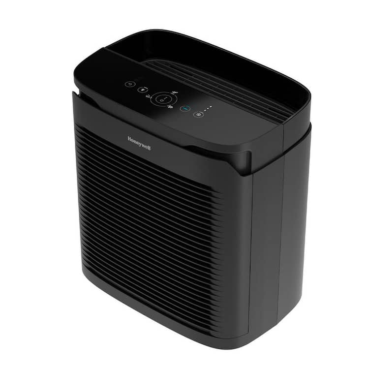 Honeywell Power Plus HEPA Air Purifier for Medium and Large Rooms Black: 4 Settings, 100-300 sq. ft., AHAM &#38; Energy Star Certified