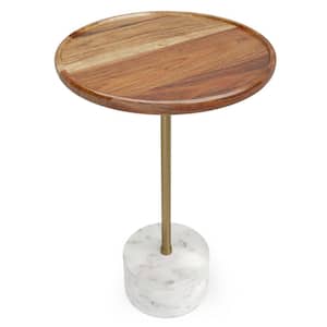 Becker 15 in. W Natural Side Table