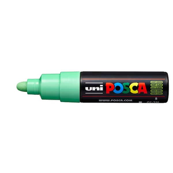 Posca PC-7M Broad Bullet Light Green Paint Marker