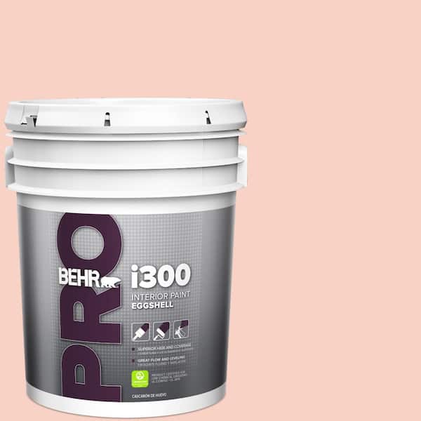 BEHR PRO 5 gal. #210C-2 Demure Pink Eggshell Interior Paint