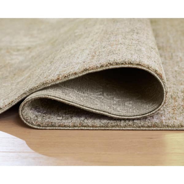 Neroham 5 ft. x 7 ft. Brown Floral Area Rug