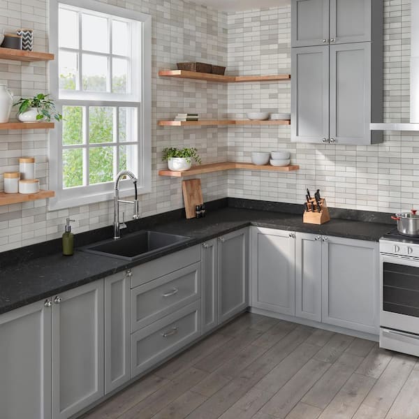 Latitude 59 8 ft. L x 4 in. D Straight Laminate Countertop