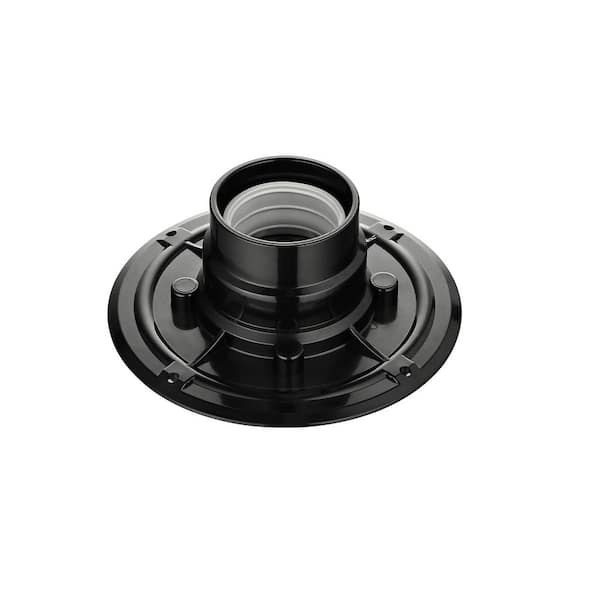 Tahanbath Shower Drain Base with Adjustable Ring + Rubber Coupler for Linear Shower Drain Installation