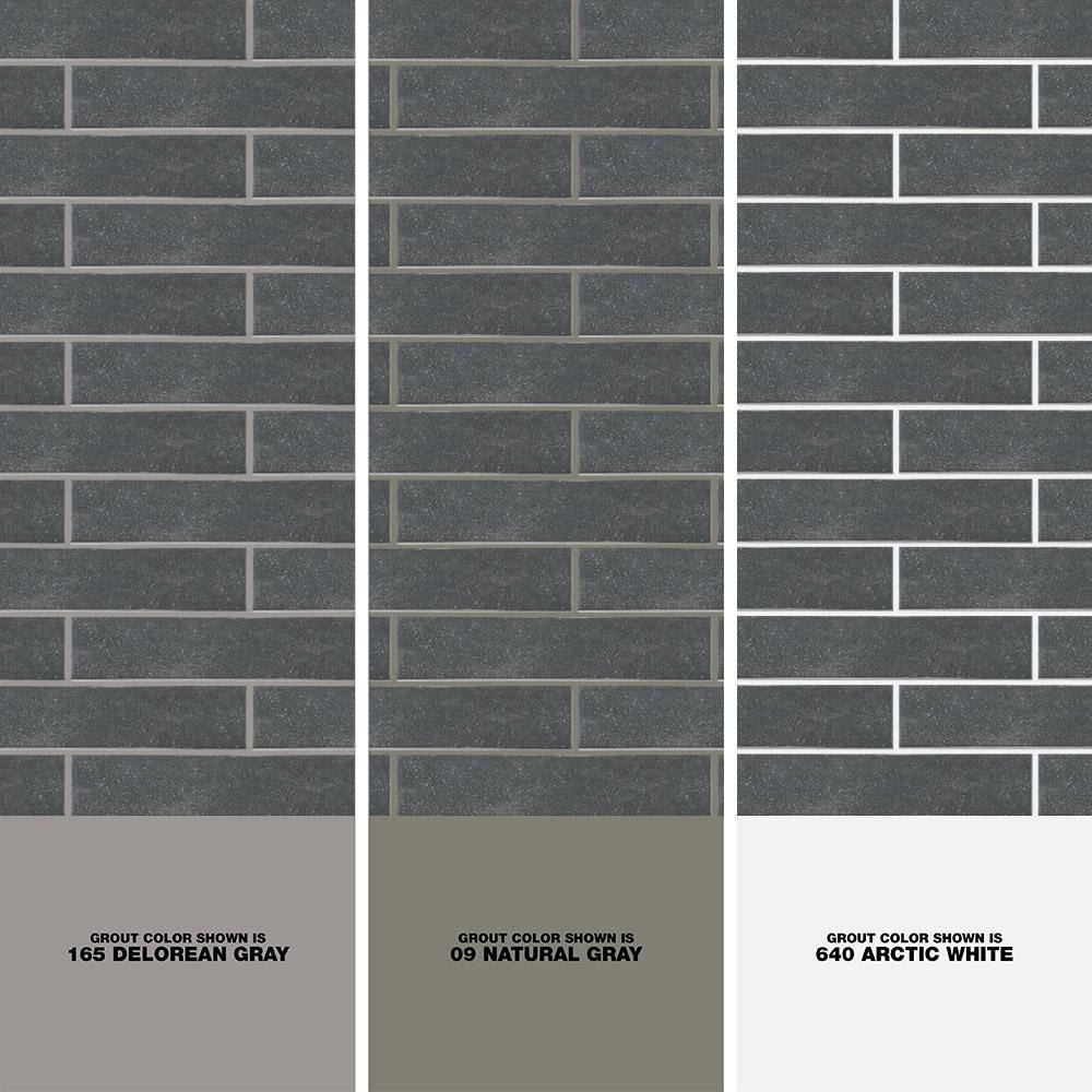 Lannister Matte Gray Porcelain Subway Tile 4" x 19"