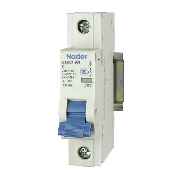 4 Amp 240Vac/60Vdc Miniature Circuit Breaker DIN Rail Mount