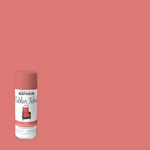 12 oz. Coral Outdoor Fabric Spray Paint (Case of 6)