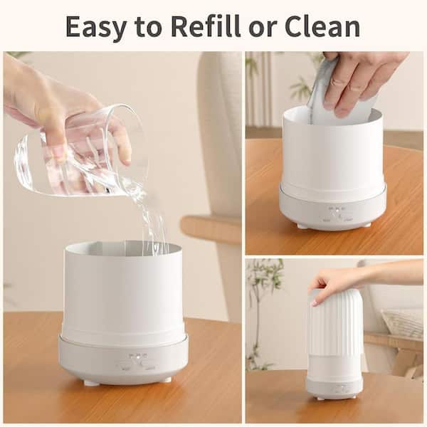 aroma 300ml Air Humidifier Aroma Essential Oil Diffuser-dodocool.com