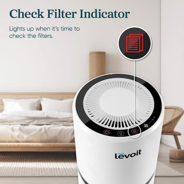 Levoit Compact True outlets Hepa Air Purifier With Bonus Filter