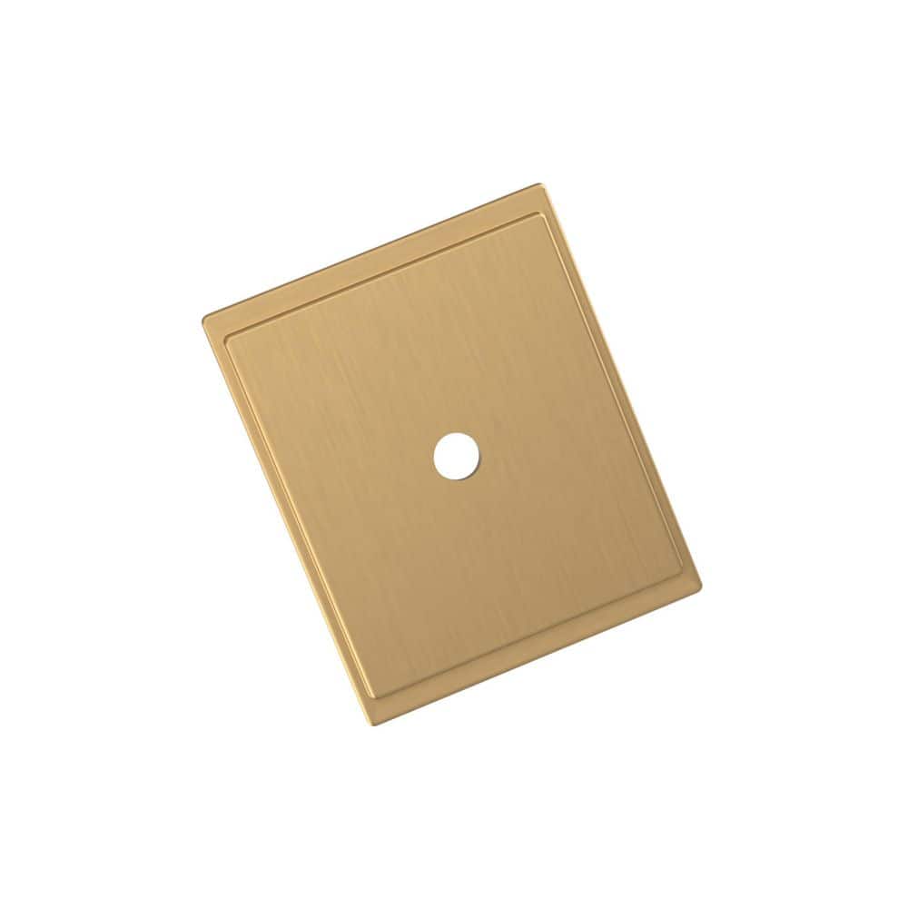 Maymont 1-5/8 in. Square Champagne Bronze Knob Cabinet Backplate price history on PriceWatchPro