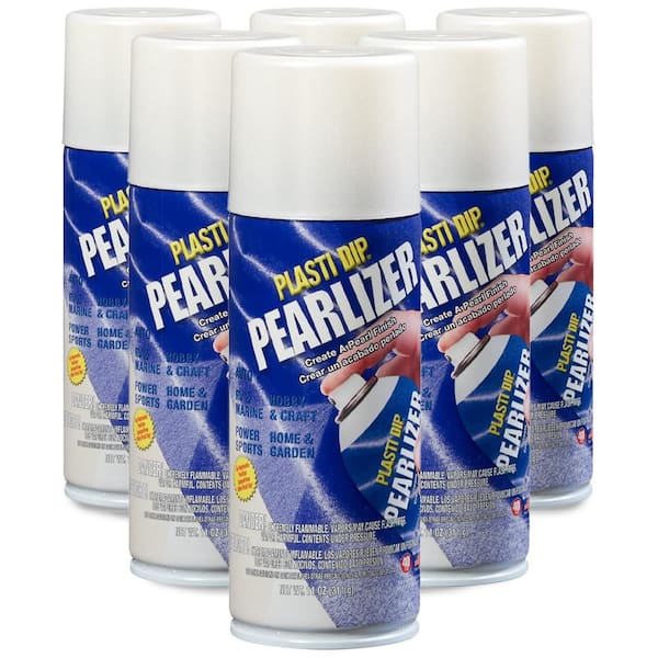 Plasti Dip 11 oz. Spray White Pearlizer (6-pack)