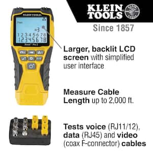 Scout Pro 3 Cable Tester and Multi-Bit Screwdriver Tool Set