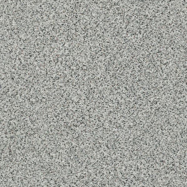 Lifeproof Karma I - Metro - Gray 41.2 oz. Nylon Texture Installed Carpet