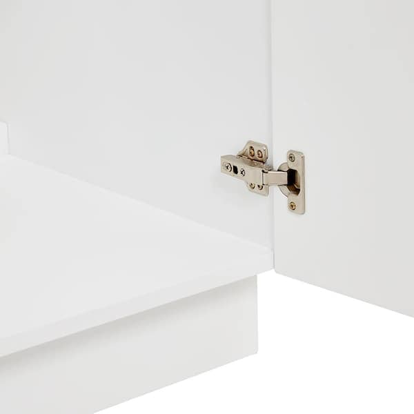 ARIEL Hamlet 31 in. Top in. 35.25 in. with F031SCW2RVOWHT W 22 - x Marble H Vanity Depot Carrara Home D x Vanity in The Bath White