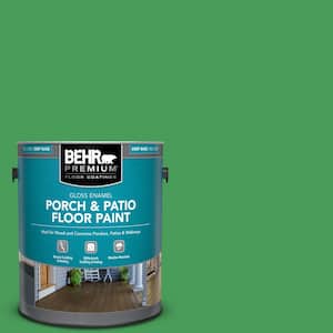 1 gal. #P400-6 Clover Patch Gloss Enamel Interior/Exterior Porch and Patio Floor Paint