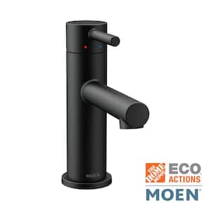 Align Single Hole Single-Handle Bathroom Faucet in Matte Black
