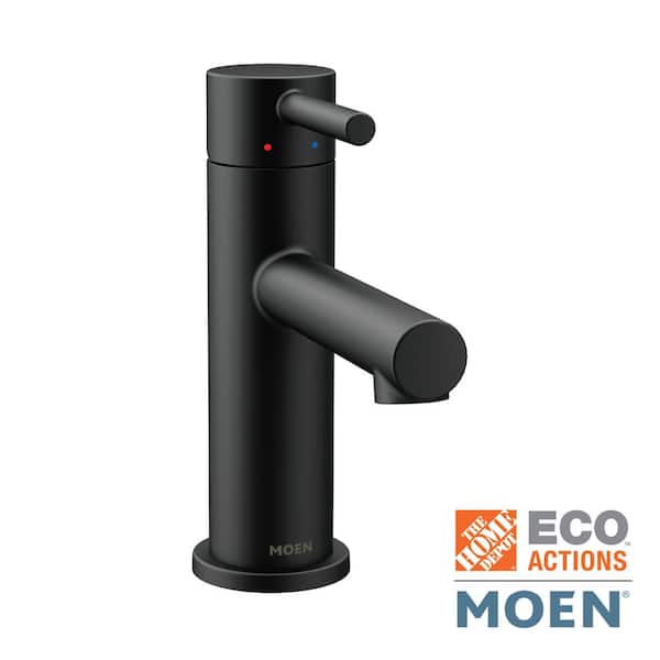 MOEN Align Single Hole Single-Handle Bathroom Faucet in Matte
