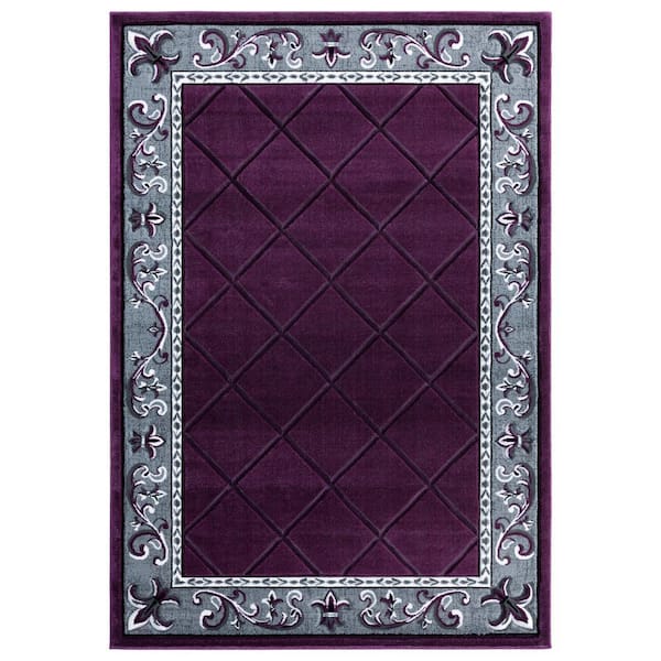 Bristol Altamont Plum 7 ft. 10 in. x 10 ft. 6 in. Area Rug