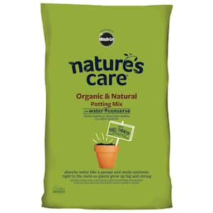 Nature's Care 16 qt. Organic and Natural Potting Mix with Water Conserve