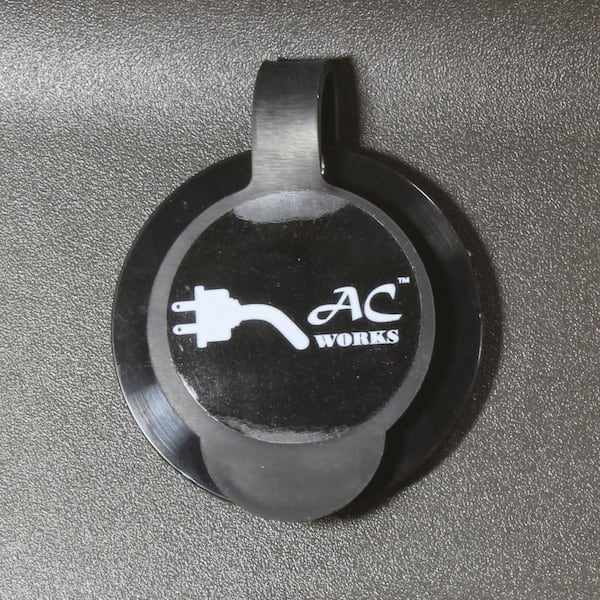 AC WORKS 15 Amp 250 Volt NEMA 6-15P Flanged Power Input Inlet with