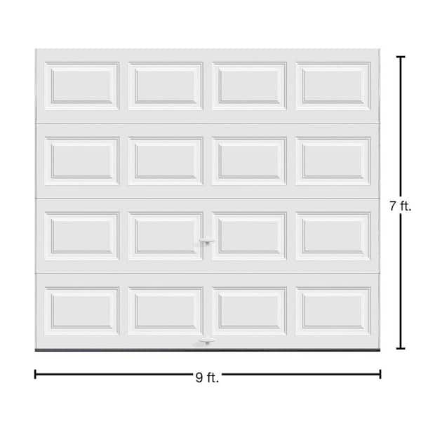 Clopay Classic Steel Short Panel 9 ft x 7 ft Insulated 6.5 R-Value