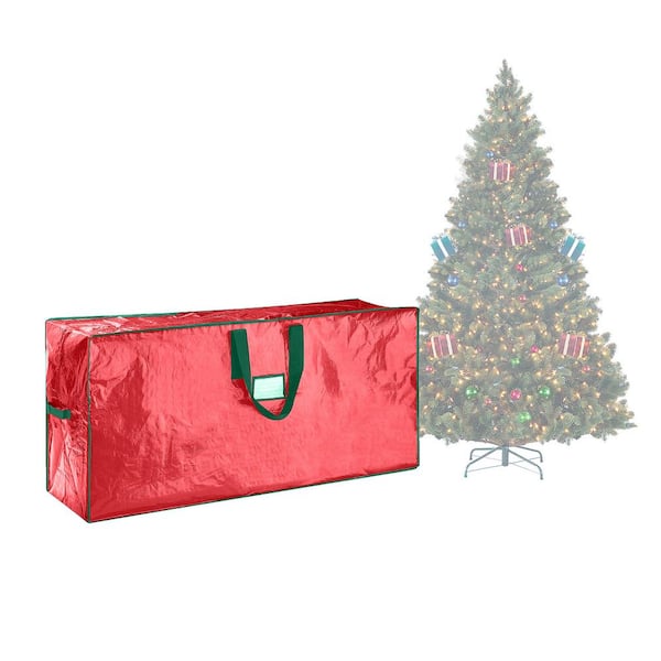 Elf Stor Deluxe Heavy-Duty Christmas Tree Canvas Storage Bag for 7.5 ft.  Tree HWD630085 - The Home Depot